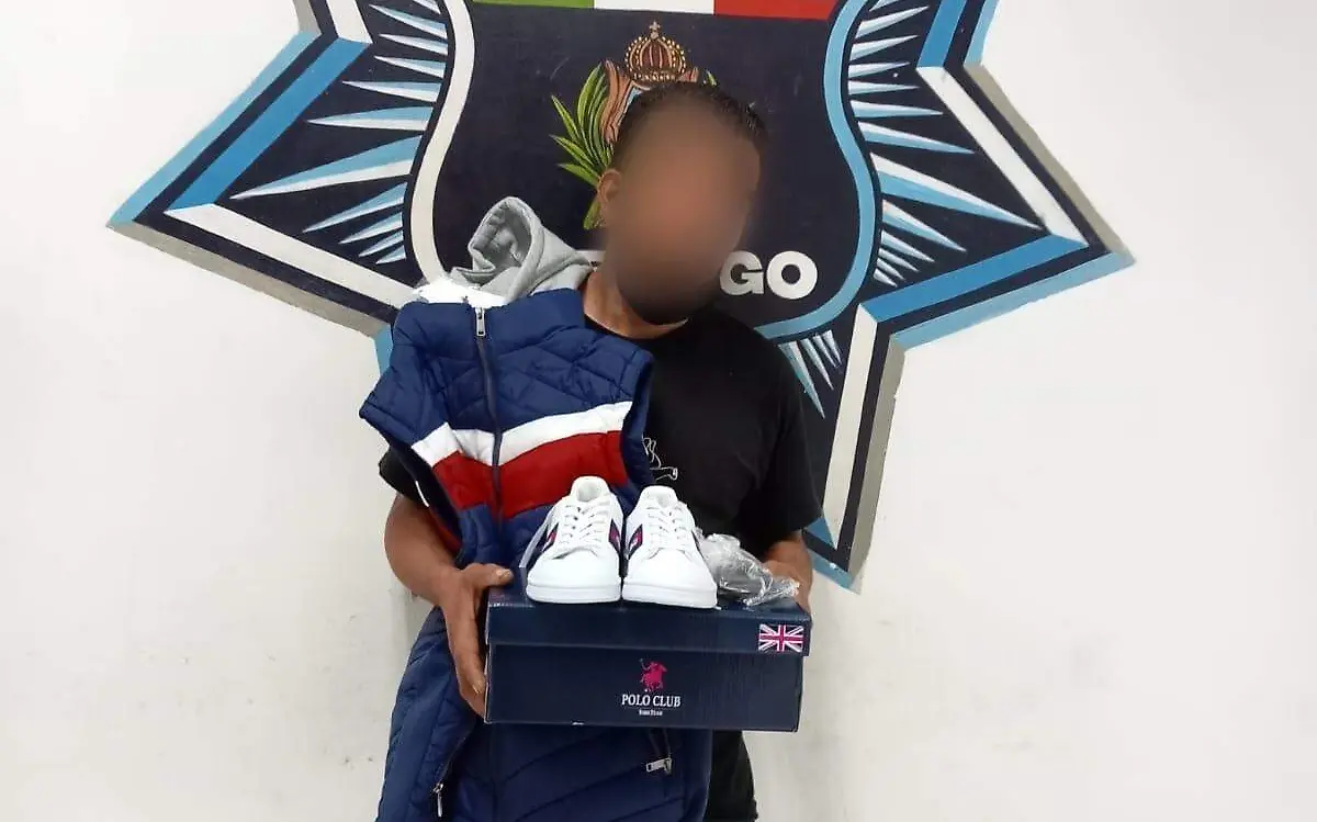 PEDRO N DE 37 AÑOS, DETENIDO POR ROBO A COMERCIO DMSP